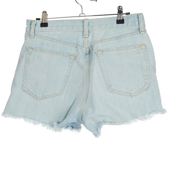 rag & bone Raw Hem Jean Shorts Women's Size 27 - Picture 3 of 5